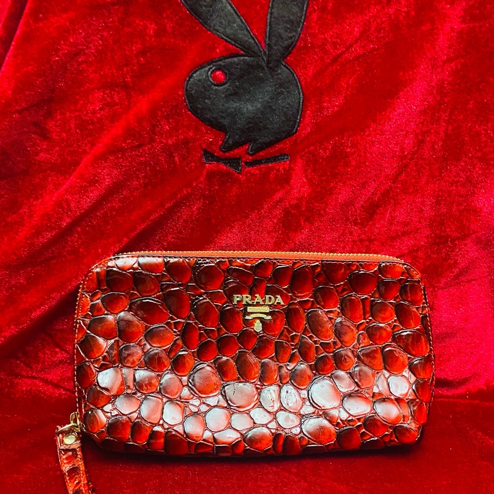 PRADA makeup bag/small handbag
